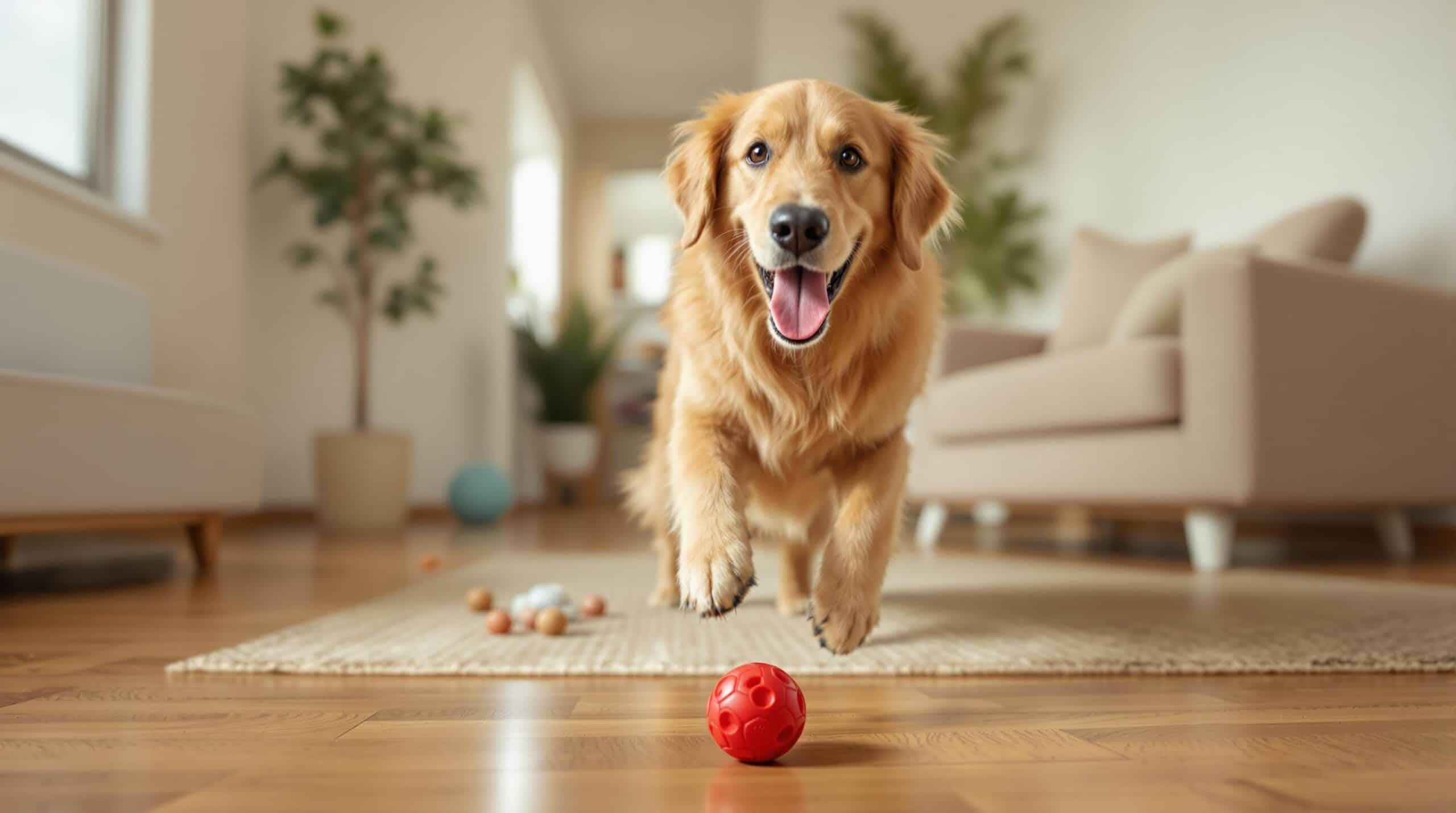 découvrez des astuces pratiques pour canaliser l'énergie débordante de votre golden retriever en appartement. apprenez à créer un environnement stimulant et adapté à son bien-être, tout en renforçant les liens entre vous et votre compagnon à quatre pattes.