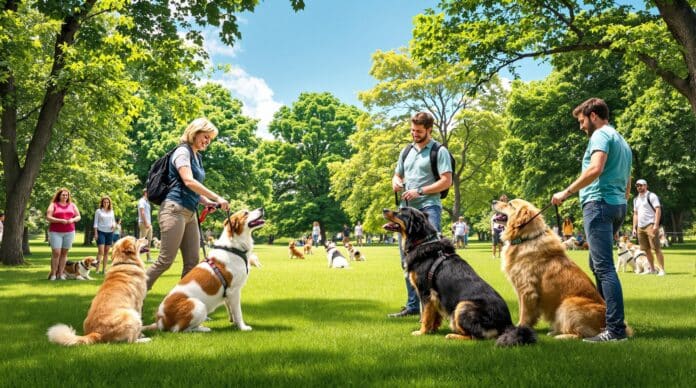découvrez l'importance des cours de dressage collectif pour renforcer le lien entre maître et chien. apprenez des techniques efficaces tout en socialisant votre compagnon à quatre pattes dans une ambiance conviviale.