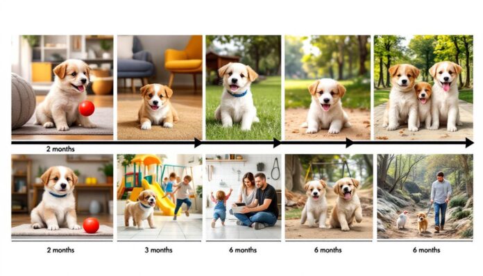 découvrez les étapes clés du développement d'un chiot de 2 à 6 mois. apprenez comment accompagner votre compagnon à fourrure dans sa croissance, son éducation et son bien-être pour en faire un chien équilibré.