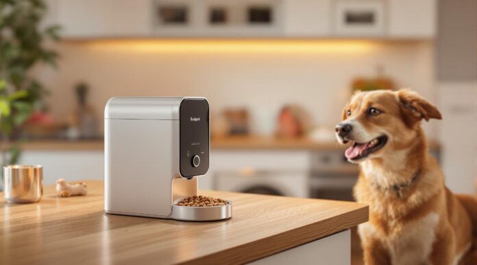 découvrez le distributeur automatique de croquettes pour chien, la solution idéale pour nourrir votre compagnon à fourrure de manière pratique et efficace. assurez-vous que votre chien bénéficie d'une alimentation régulière et adaptée même lorsque vous n'êtes pas chez vous.