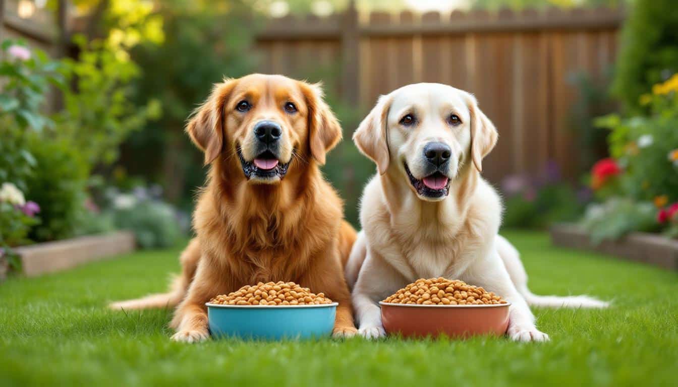 découvrez comment choisir entre un labrador et un golden retriever pour votre famille. comparez les caractéristiques, le tempérament et les besoins de ces deux races de chiens adorables pour trouver le compagnon parfait qui s'intégrera dans votre foyer.