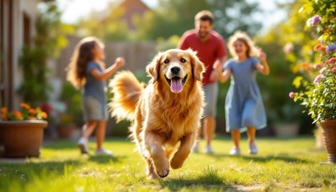 découvrez pourquoi le golden retriever est considéré comme le chien idéal pour votre famille. avec son tempérament affectueux, sa gentillesse envers les enfants et son intelligence, ce compagnon loyal saura apporter joie et harmonie dans votre foyer.