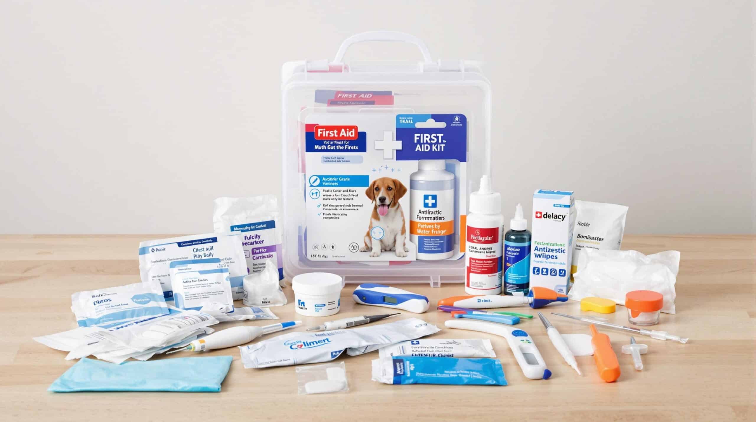 découvrez les essentiels à inclure dans la trousse de premiers secours pour votre chien. des soins de base aux accessoires indispensables, assurez la sécurité et le bien-être de votre compagnon canin en toute situation.