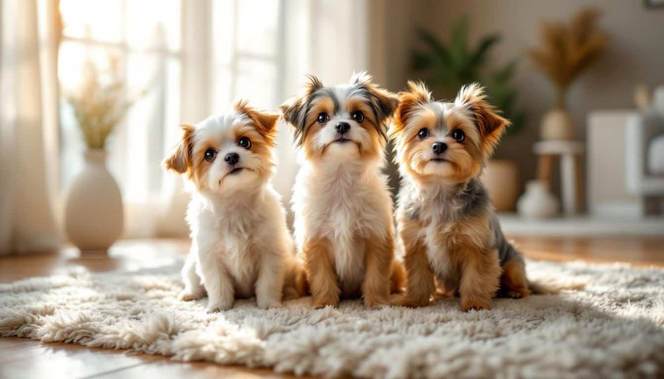 découvrez notre sélection des 10 meilleures races de chiens pesant moins de 5 kg. des compagnons adorables et affectueux, parfaitement adaptés à la vie en appartement. apprenez-en plus sur leurs caractéristiques, besoins et conseils d'élevage pour faire le meilleur choix pour votre foyer.