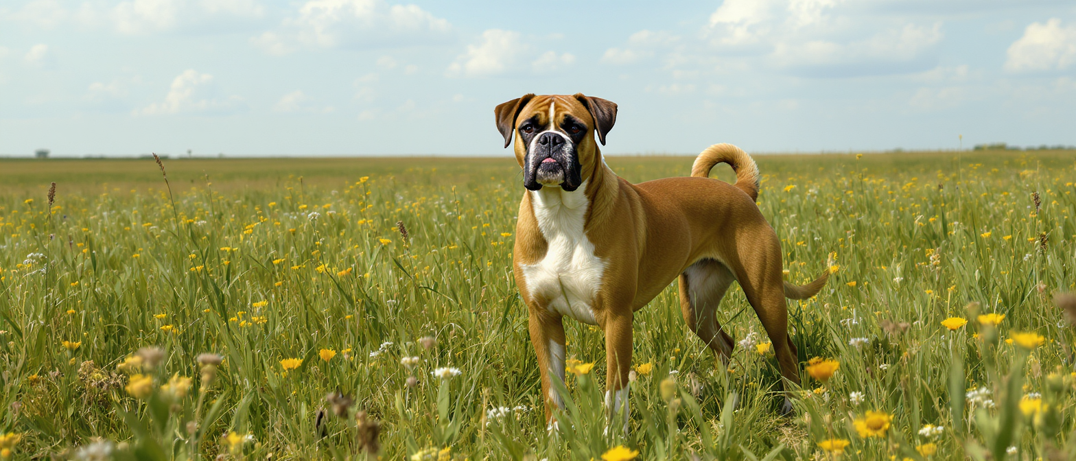 découvrez le boxer, un chien au caractère doux et affectueux, doté d'une allure puissante et dynamique. apprenez-en plus sur ses caractéristiques, son comportement et pourquoi il est l'un des compagnons idéaux pour les familles.