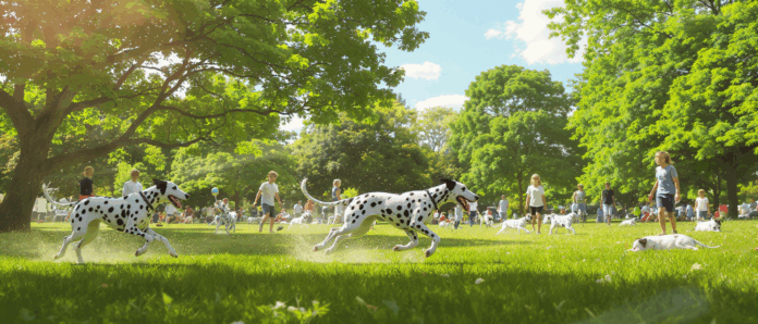 plongez dans l’univers fascinant des dalmatiens, ces chiens connus pour leur pelage tacheté unique. découvrez leur histoire, leur caractère et des conseils pour bien s’en occuper.