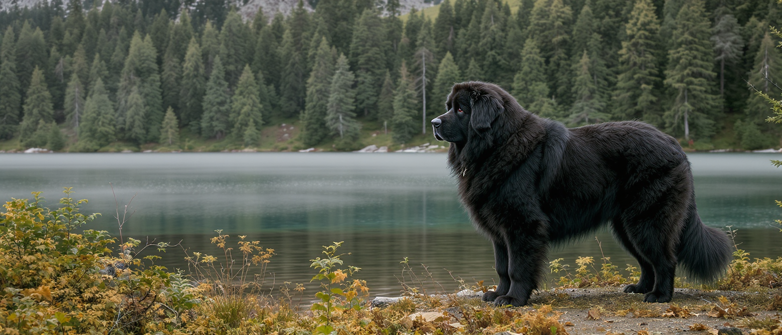 découvrez la fascinante race du chien de terre-neuve, célèbre pour sa taille imposante, son pelage imperméable et son caractère doux. apprenez tout sur ses origines, ses caractéristiques uniques et ses qualités de compagnon idéal pour toute la famille.
