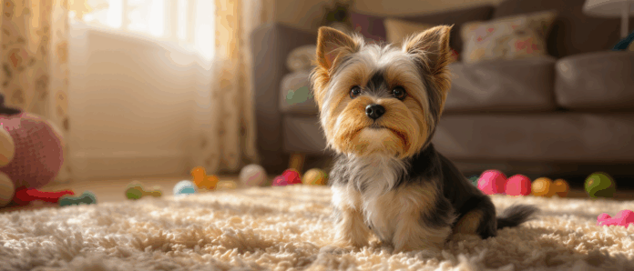 découvrez le biewer yorkshire, un petit chien joyeux au pelage tricolore unique, idéal pour la vie de famille et les amateurs de chiens au caractère doux.