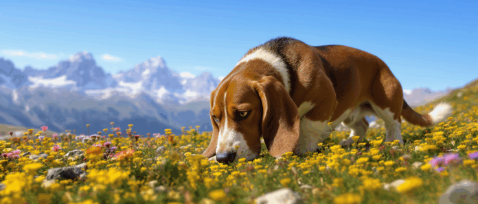 découvrez le basset des alpes, un chien au flair exceptionnel et un compagnon fidèle, idéal pour les amateurs de nature et de chasse.