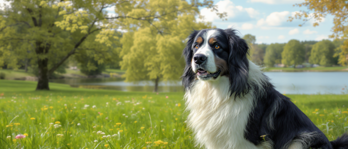 découvrez le landseer, un chien au caractère exceptionnel, fidèle et tendre, parfait compagnon pour toute la famille.
