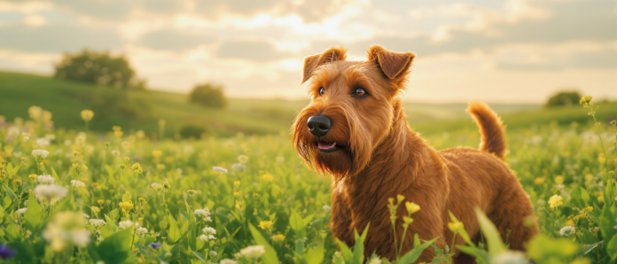 découvrez l'irish terrier à poil doux, un compagnon fidèle et affectueux, parfait pour les amoureux des chiens au caractère unique et au pelage soyeux.